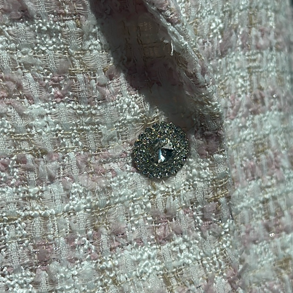 Tweed Blazer - Pink - Picture 7 of 9